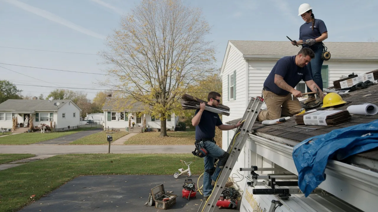 Local Roofing Contractors in Mount Olive, IL near me